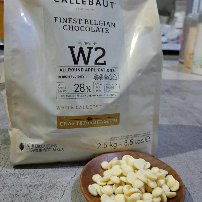 

CALLEBAUT W2NV WHITE CHOCOLATE 100 Gr