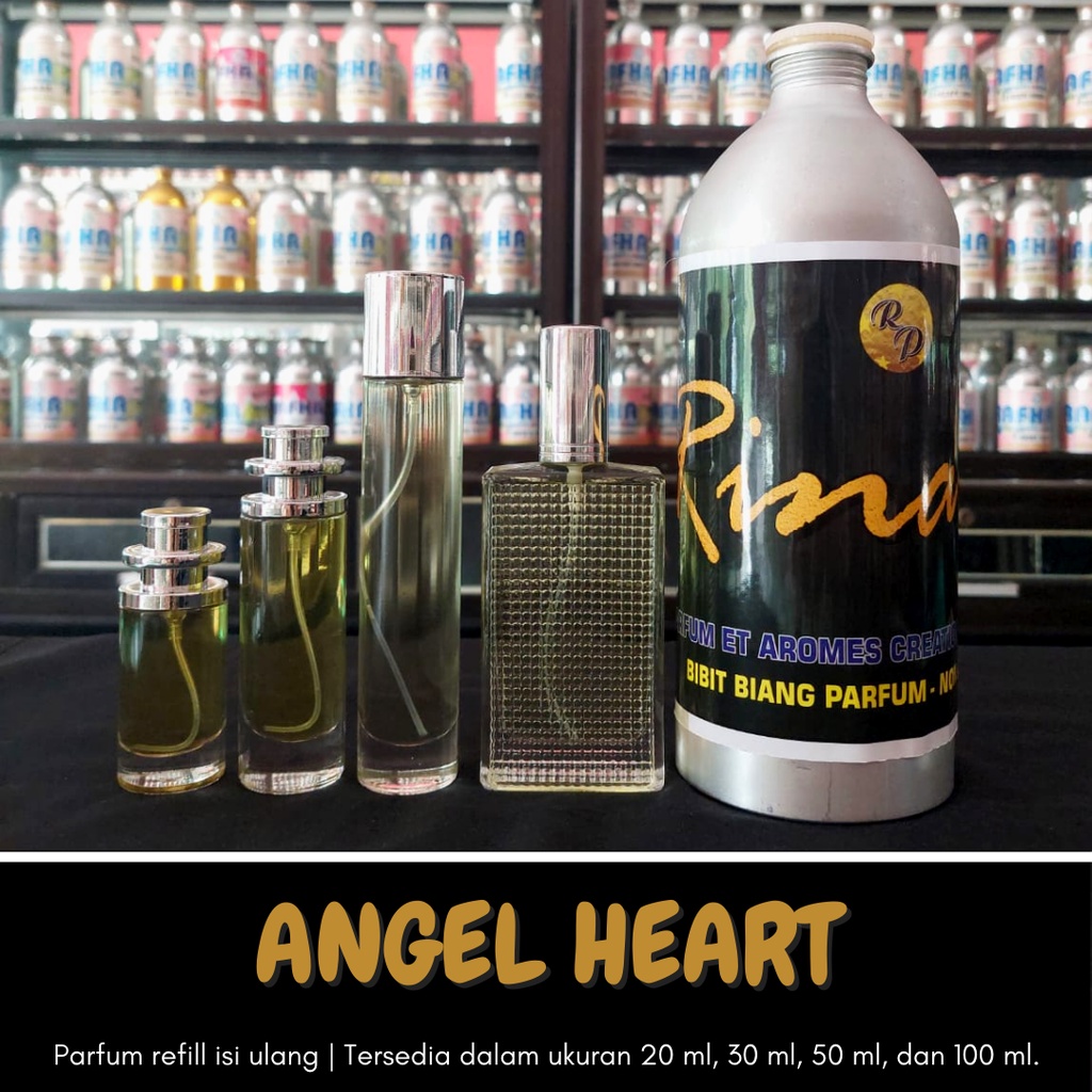 Parfum Refill Isi Ulang / Parfum ANGEL HEART / ANGEL LADY / ANGEL MAN / AQUA DI GIO Non Alkohol Taha