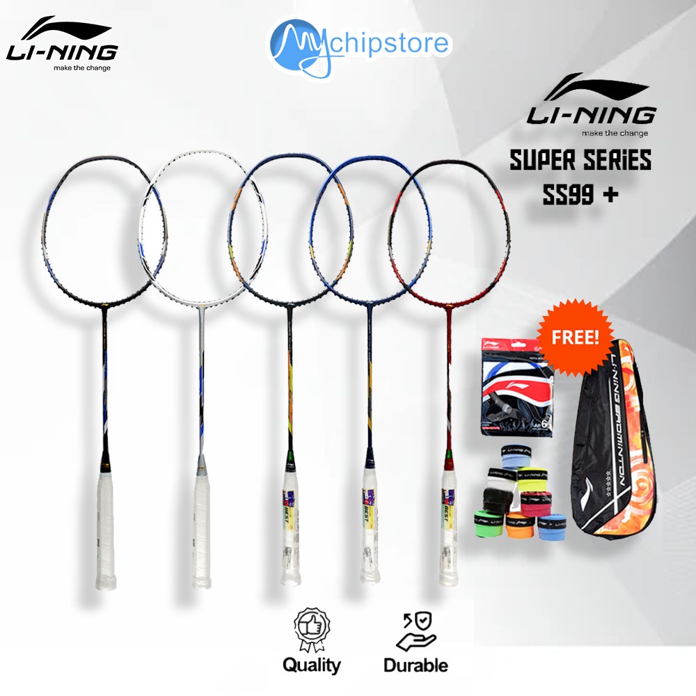 Jual Raket Bulutangkis Badminton Lining Super Series Ss Plus Original Shopee Indonesia