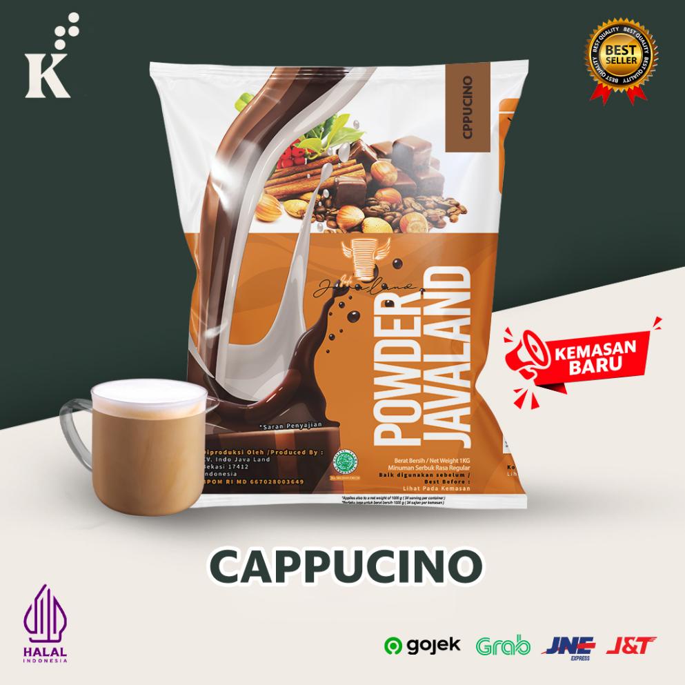 

☛ Tunggu apalagi Bubuk Minuman Bubble Powder Drink Cappuccino ORIGINAL Javaland 1kg ,.,.,.,,