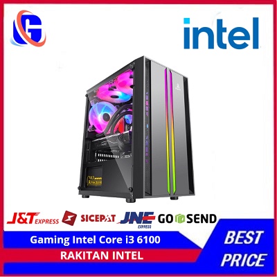 PC Gaming Intel Core  i3 12100F  ( GTX 1660 Super 6GB ) Editing Video &amp; Games