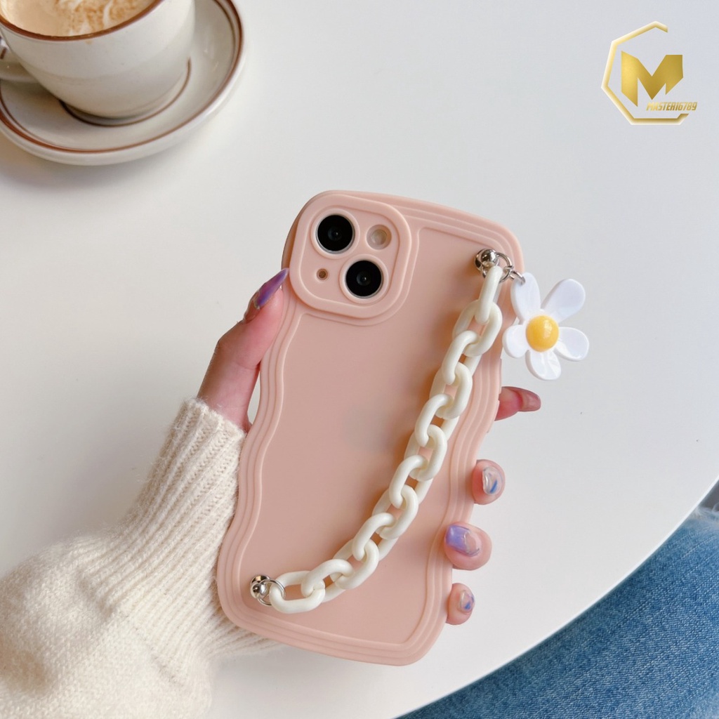 SOFTCASE WAVY WAVE GELOMBANG WARNA RANTAI FOR REALME C1 A3S C2 A1K 3 5 5I 5S 8 PRO 8I MA3805