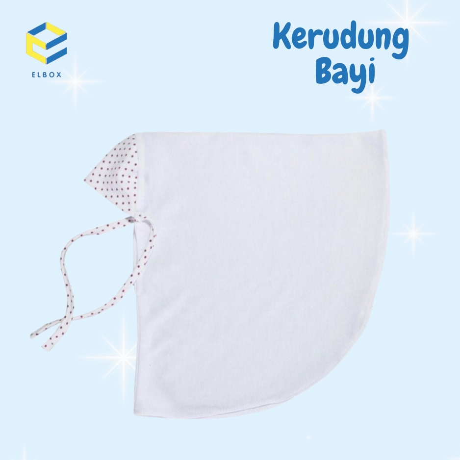 BISA COD ELBOX KERUDUNG BAYI / BERGO BAYI  0-1 TAHUN