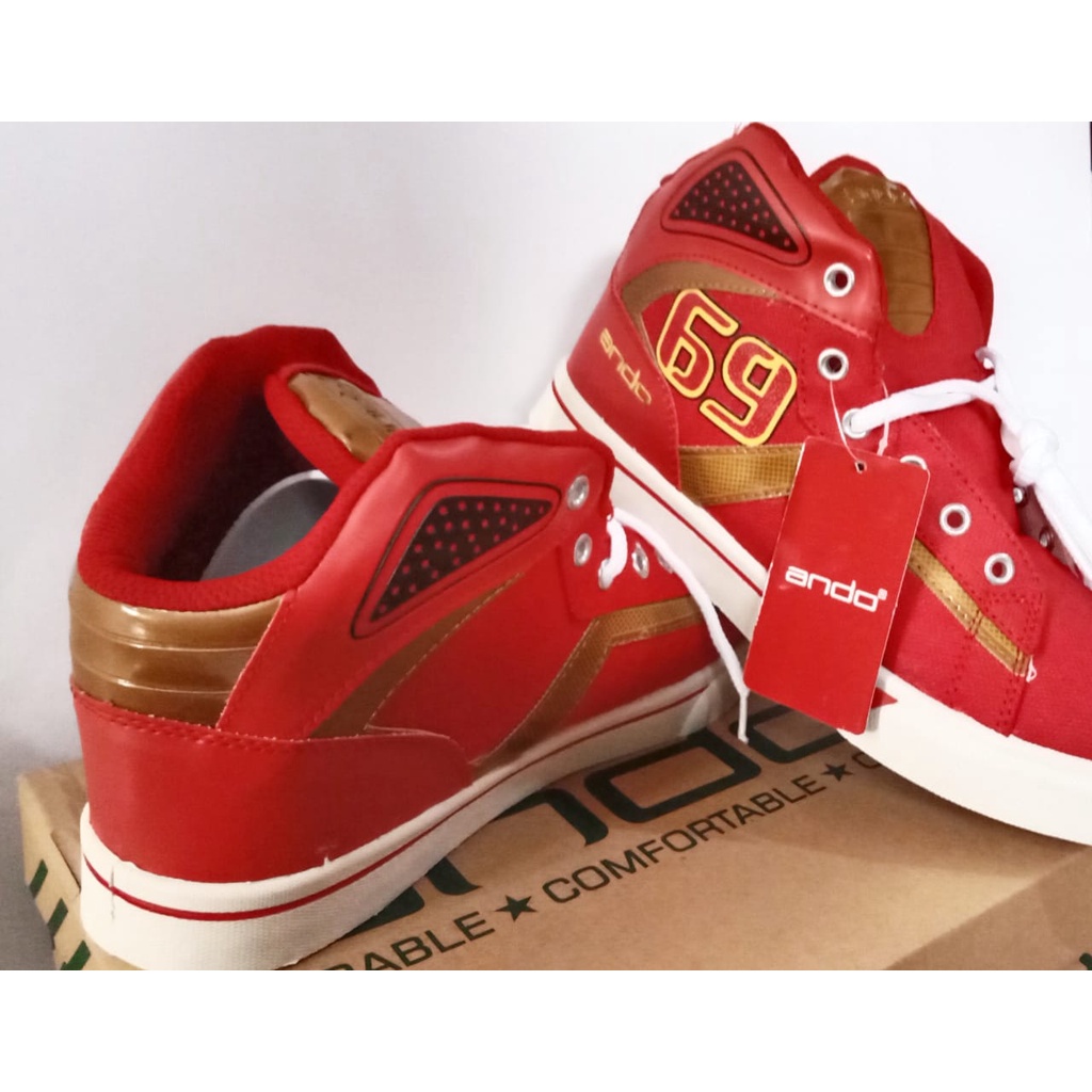 [ANDO] Ori 100% l Sepatu KINGZ Pria Sepatu Dewasa Cool Comfortable Durable