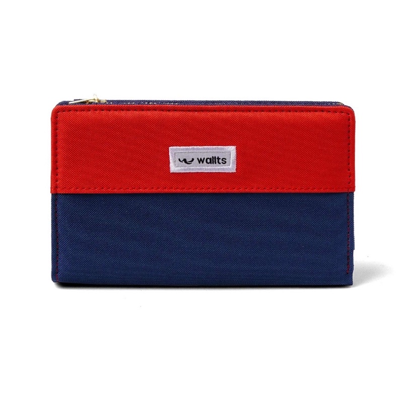 Sherin Red Navy Wallet by Wallts