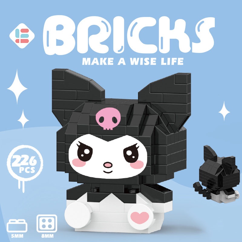 Mainan Balok Susun Nano Block Mainan Disney Block Mainan Anak DIY 3D Puzzle Toy Brick Edukatif Untuk Gift
