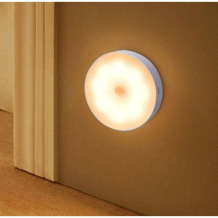 BAGUS BELI Led lampu tidur sensor gerak tempel rak dinding lemari baju emergeny