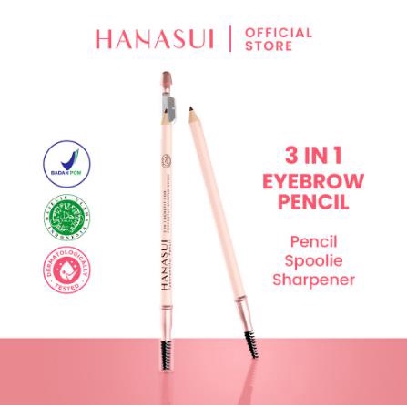 ^ KYRA ^ Hanasui Pensil Alis Eyebrow Eyebrowtiful Pencil 3 in 1 Benefit Perfectly Shaped Brow