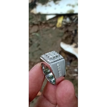 cincin pria ring perak