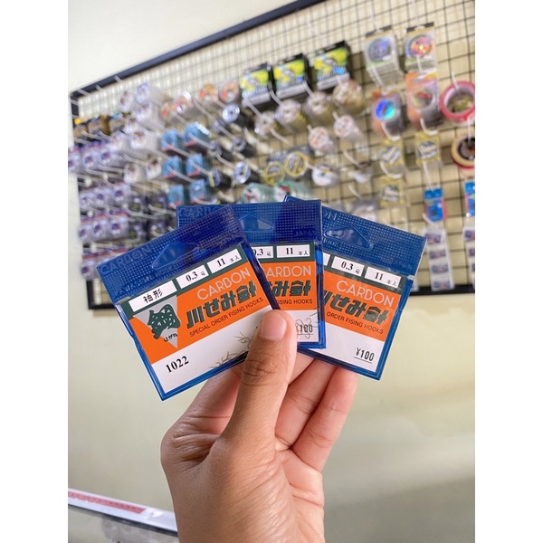 Kail Carbon Jepang tipe 1022 Sode size 0.3 0.5