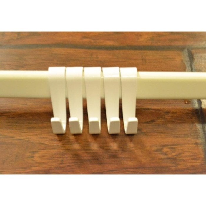 SUNN3RST4 HOOK PUTIH - Pengait set isi 5 pcs