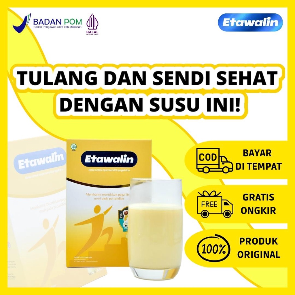 

Etawalin | Susu Terapi Alami Mengatasi Nyeri Sendi Pegal Linu dan Memperkuat Tulang Tetap Sehat [Official Store]