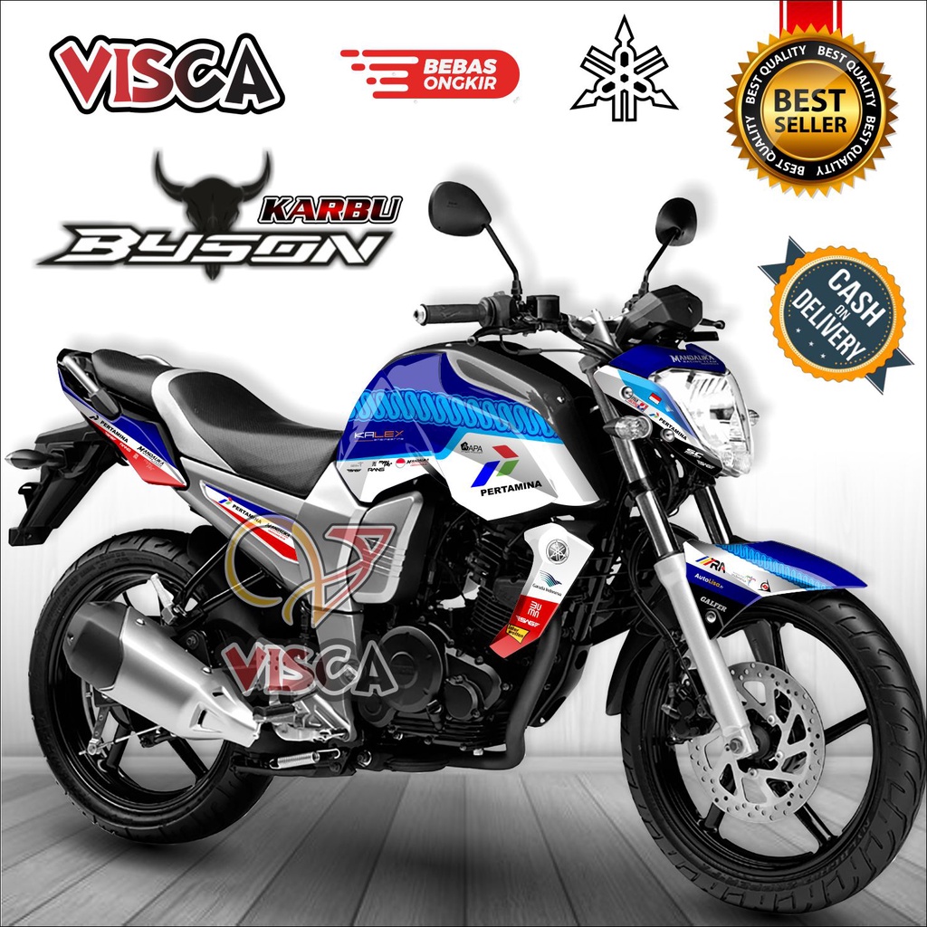 Decal Byson Karbu Decal Byson Full Body Stiker Byson Karbu Full Body Decal Hologram Byson Karbu Mand
