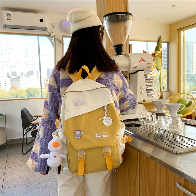 [Juallaris]Tas Ransel  Motif Fashion Unik Dan Lucu / Ransel Motif Lucu Dan Imut Cute Ladies Bag / Impot