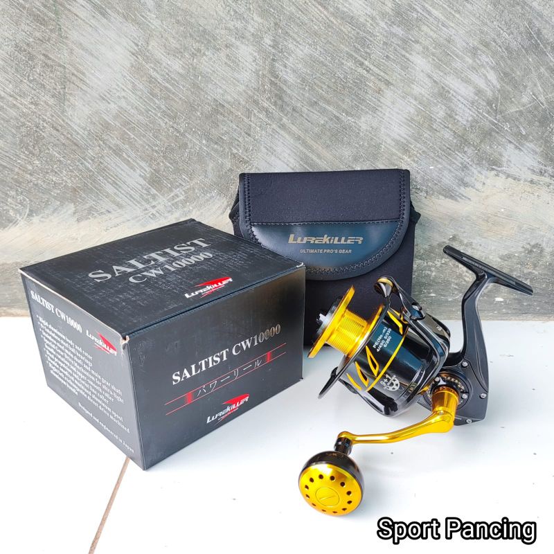 Reel Pancing Lurekiller Saltist Original Cw10000 - Reel Spinning Lurekiller Original Saltist Cw10000