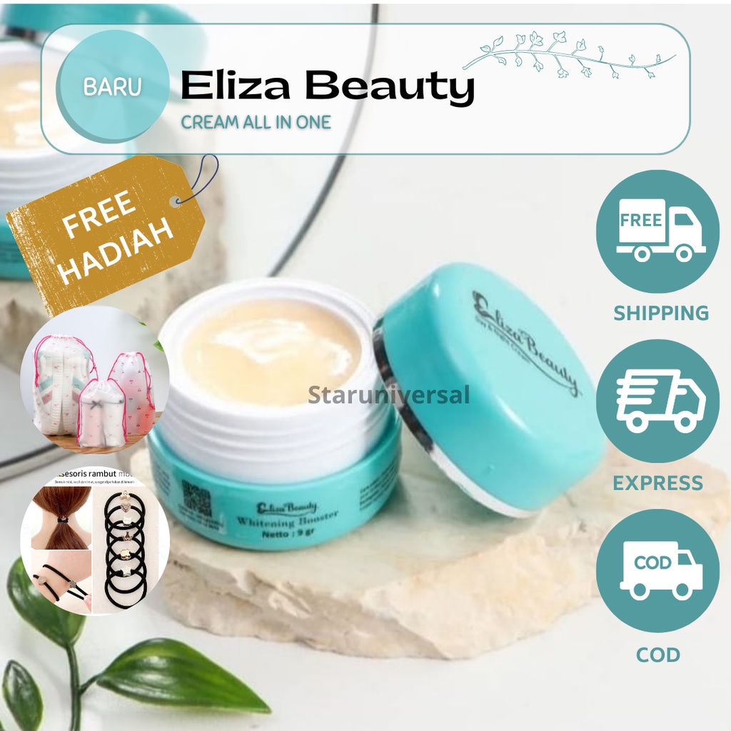 Jual Cod Eliza Beauty Cream All In One Original Qr Code Paket Harga