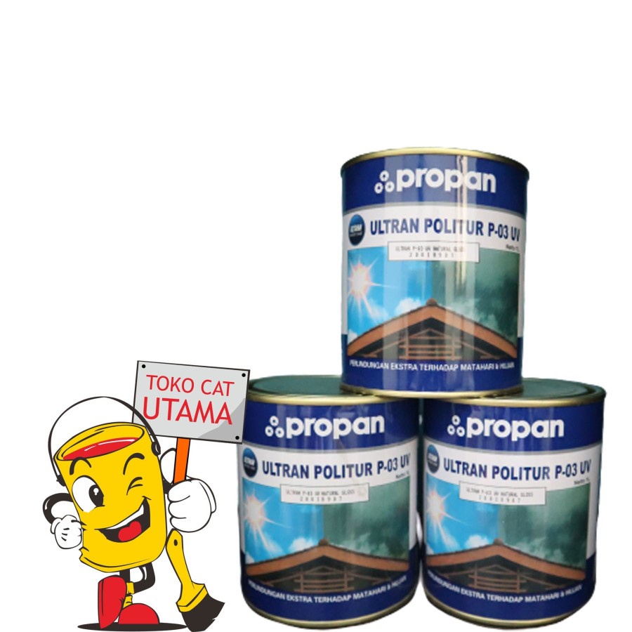 Propan Ultran Politur P-03 UV Exterior 1 Ltr Transparent