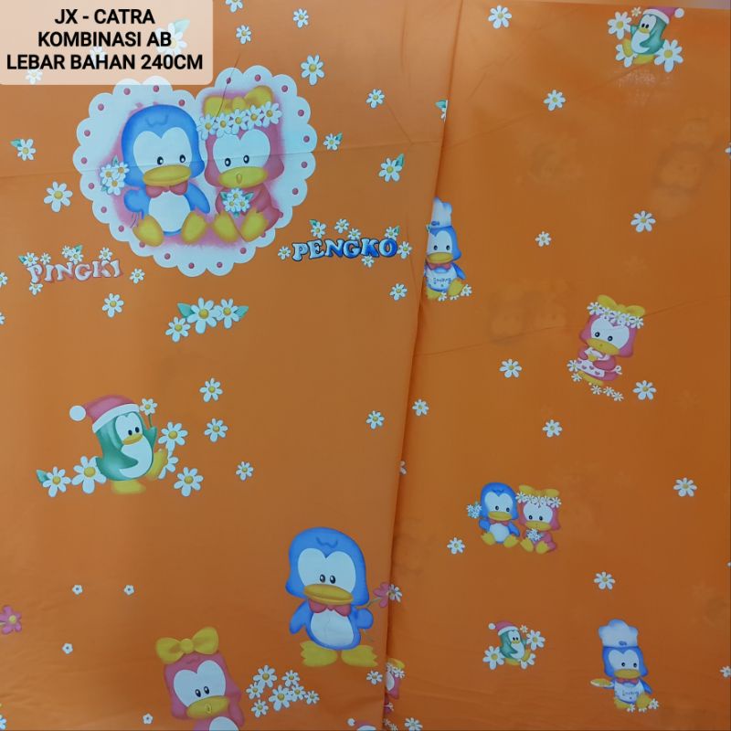 TOKO JAYATEX KAIN SPREI BAHAN KATUN LOKAL CATRA CVC METERAN