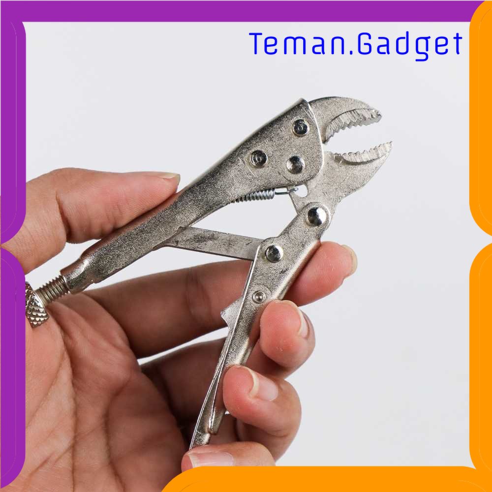 TG-PKK Tang Multifungsi Locking Pliers Ground Mouth Lock 5 Inch - X47