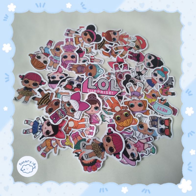 

[TERMURAH] Sticker LOL | Stiker LOL Surprise | Stiker Kartun LOL | Stiker Lucu | Stiker Deco | Sticker Tumbler | Stiker Estetik | Stiker Hp | Stiker Case | Stiker Murah | Sticker Bujo | Stiker Kartun | Stiker Waterproof