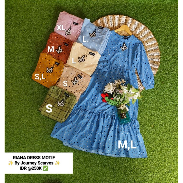 riana dress motif Bj JOURNEY