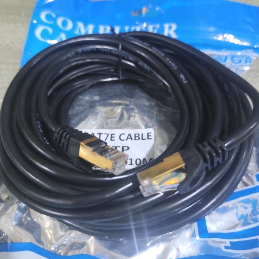 SKU-1089 KABEL LAN 10M CAT 7 / UTP 10 METER PABRIKAN CAT7 / NETWORKING