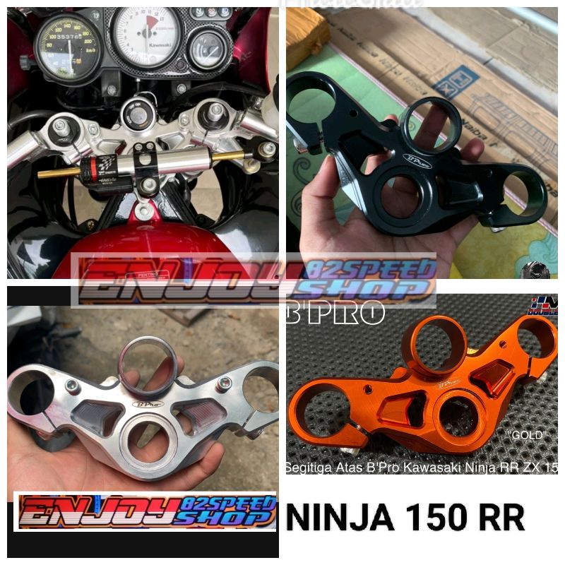 Segitiga Atas asli Bpro Ninja RR 150 Triple Clamp Ninja RR