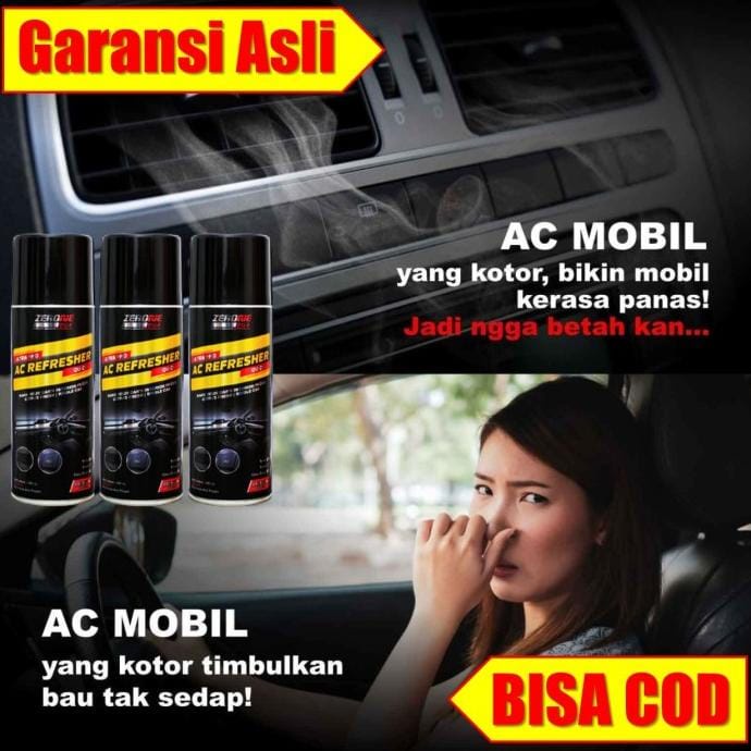 Zerone AC Refresher PEMBERSIH dan Penyegar AC mobil