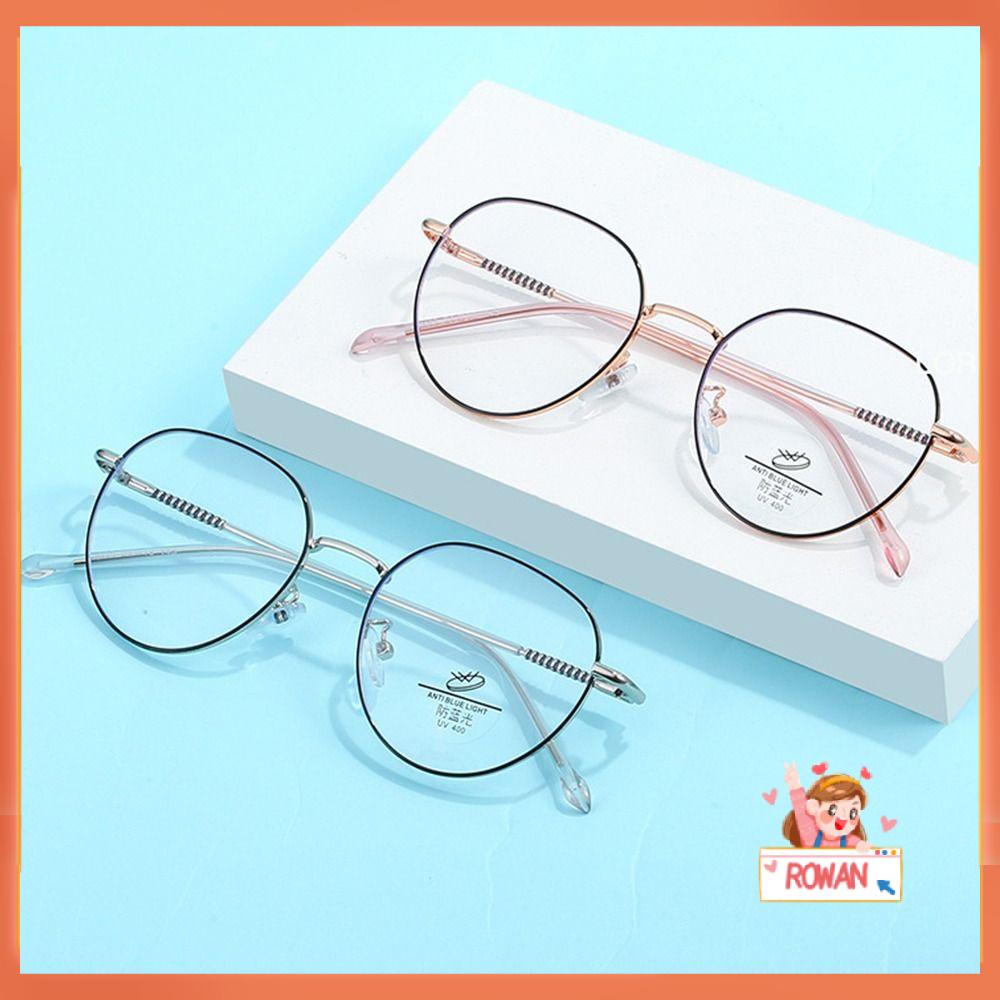 R-flower Anti-Blue Light Kacamata Pria Wanita Tahan Lama Pelindung Mata Ultra Light Frame