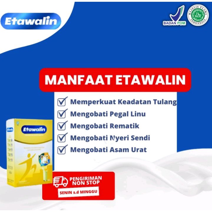 

Cod Susu Etawalin – Susu Kambing Etawa Atasi Nyeri sendi Tingkatkan Kepadatan & Kesehatan Tulangi Susu Anti Asam Urat
