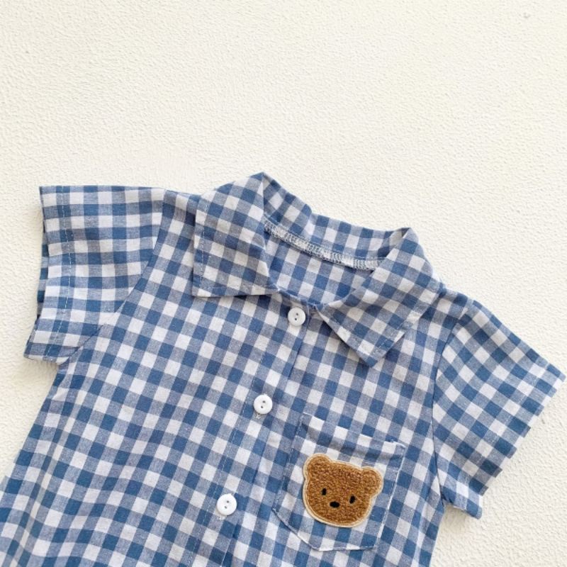 BABY K2 - Jumper Kotak Bear Kode 00299