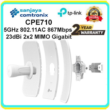 Produk Terbaru Cpe710 Tp-Link 5Ghz Ac867 23Dbi Outdoor Cpe 710