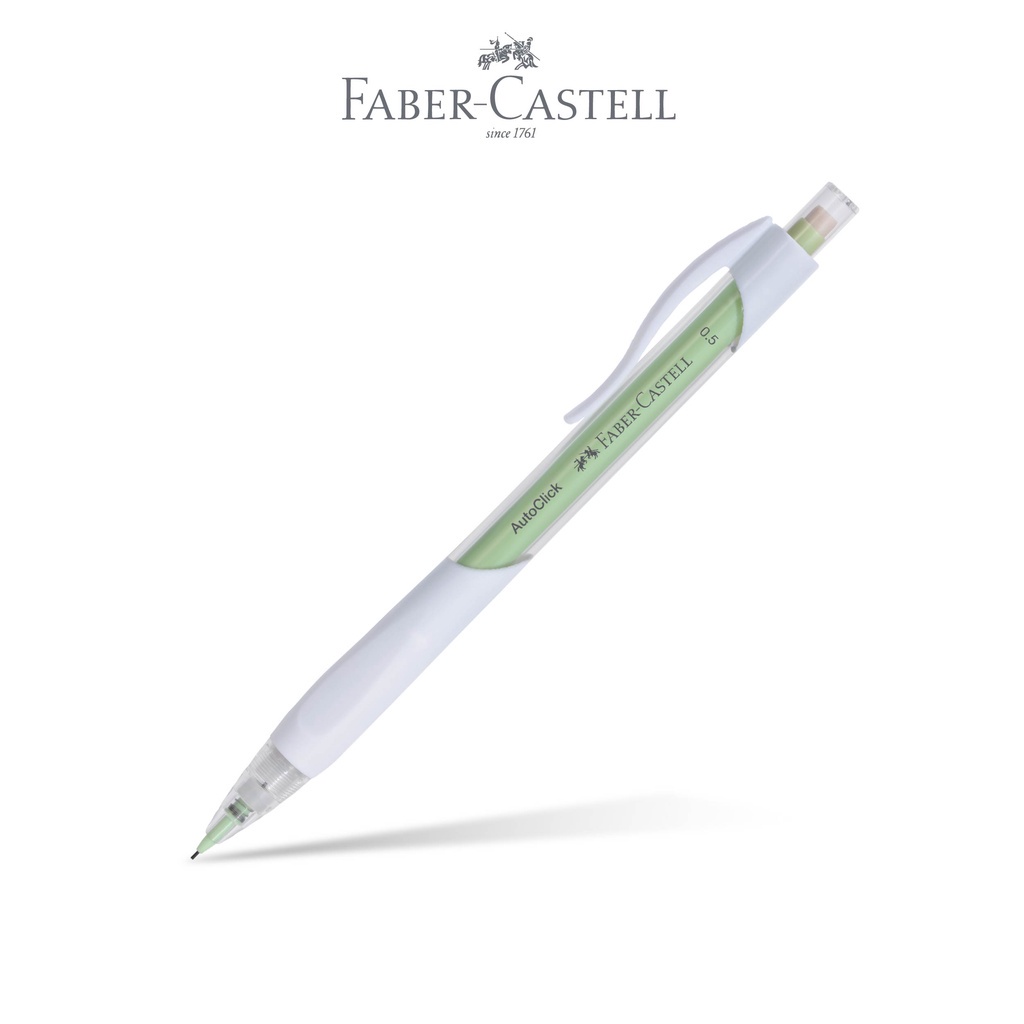 Pensil Mekanik Faber Castell AutoClick 2B 0.5 + Refill Faber-Castell Mechanical Pencil 0,5mm Free Refill