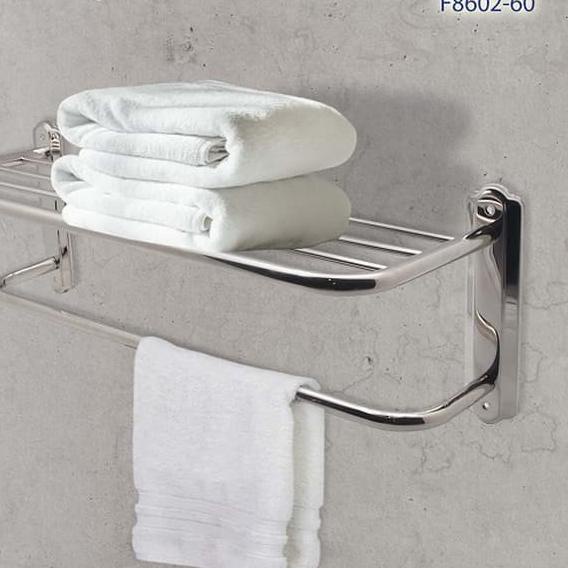 ➯ Rak Handuk 5 bar Stainless FIORENTINO 8602 - Gantungan Handuk 5 susun FIO Rack Towel Hanger /S15 ☉