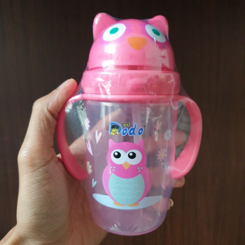 Dodo Bottle Animal Caracter Cup Big 360ml BPA Free Anti Tumpah | Botol Minum Bayi Balita Anak Ukuran Besar