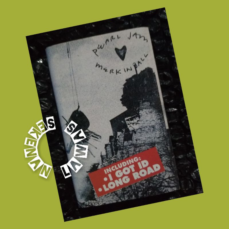 Kaset Pita Pearl Jam - Merkin Ball (Mulus)