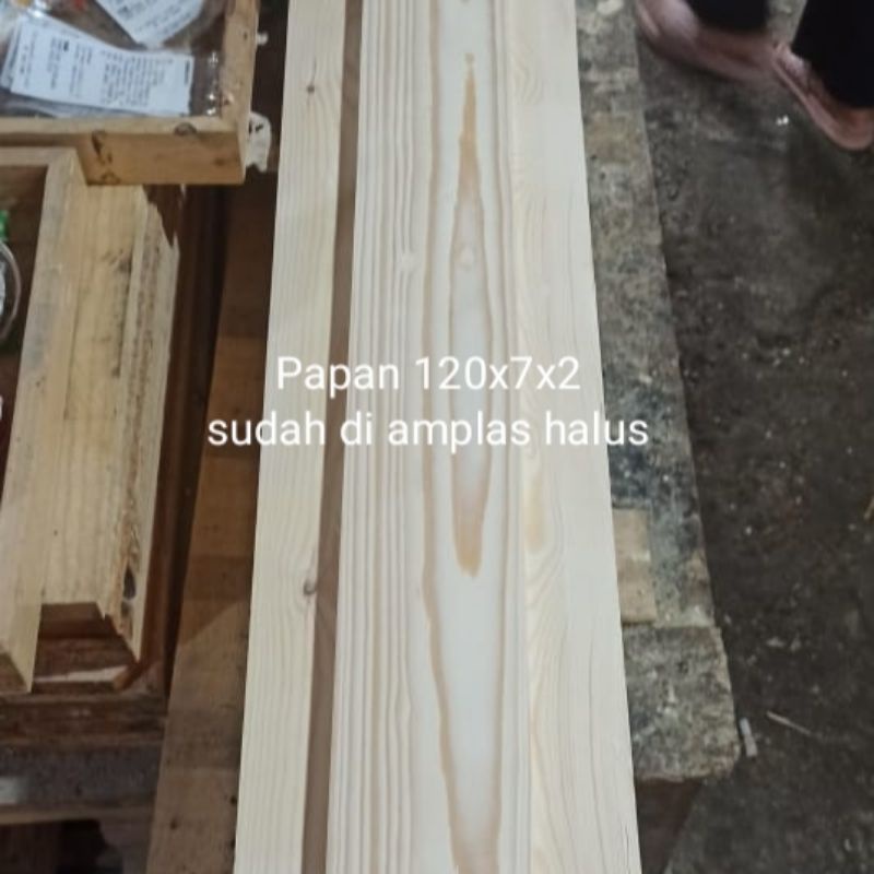 kayu jati belanda 120x7x2