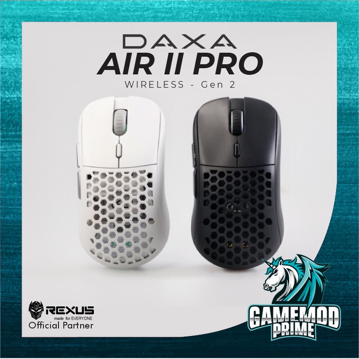 Mouse Gaming Wireless Rexus Daxa Air II 2 PRO Ultra Lightweight