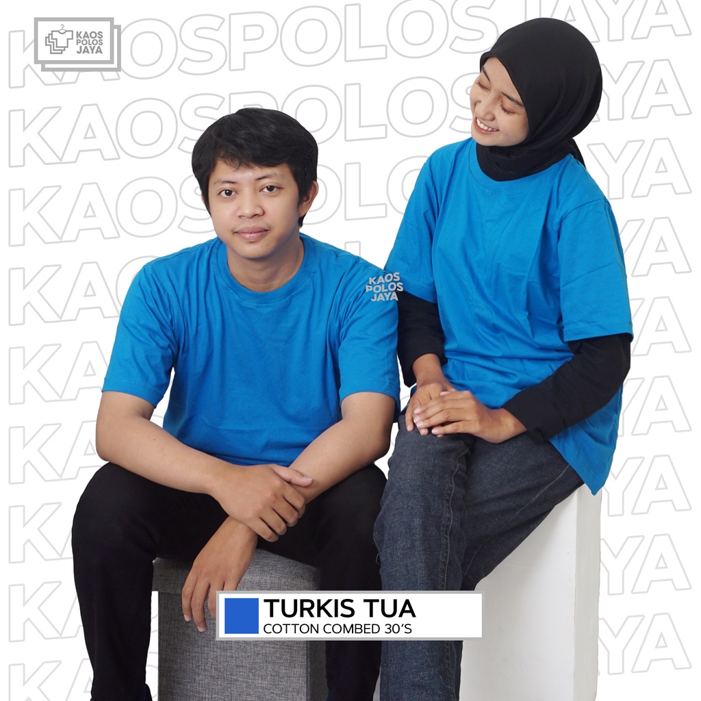 Kaos polos Turkish Tua / Kaos Polos 100% cotton combed 30s / Kaos polos murah