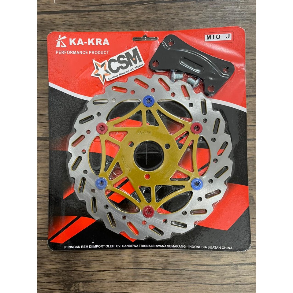 PIRINGAN CAKRAM DISC DEPAN VARIASI GERIGI/CAKRAM VARIASI GERIGI/PIRINGAN DEPAN MOTOR UNTUK BEAT-VARIO-KARISMA-JUPITER Z-MIO SOUL-MIO SMILE-MIO J-MIO M3-JUPITER MX-VEGA R-VIXION-SUPRA X