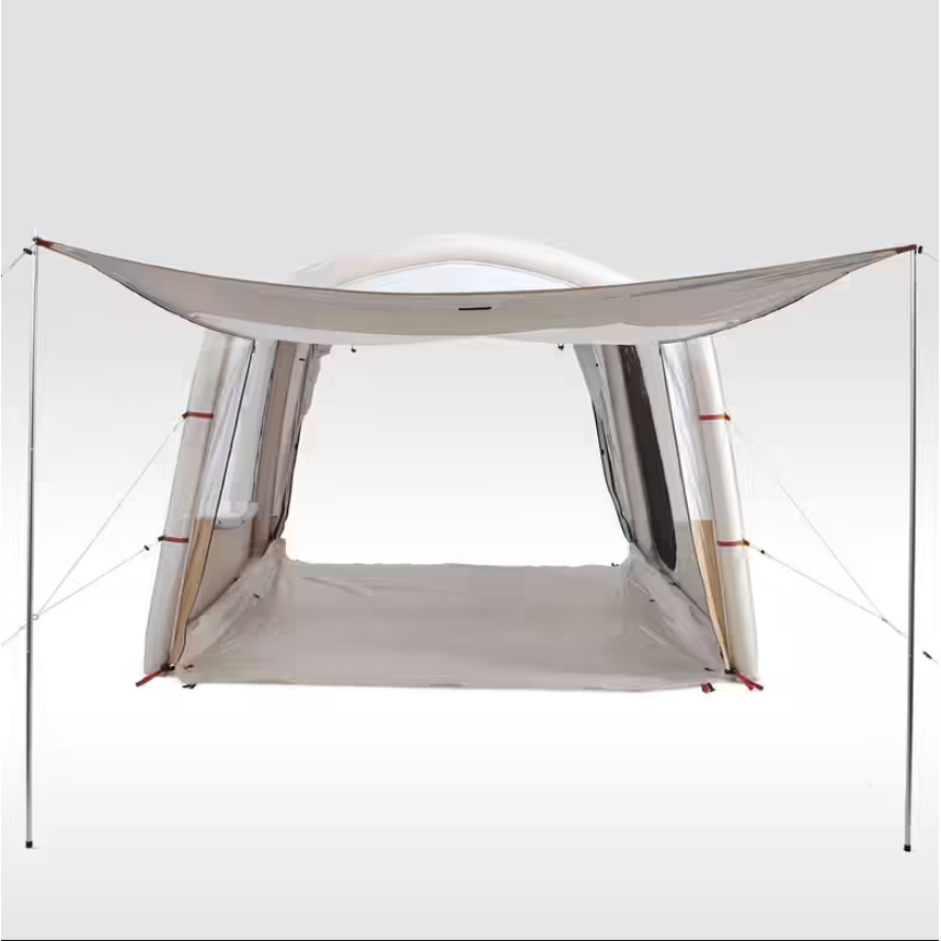 QUECHUA Air Seconds Base Connect Fresh Tenda Camping Yang Dapat Dipompa 6 Orang