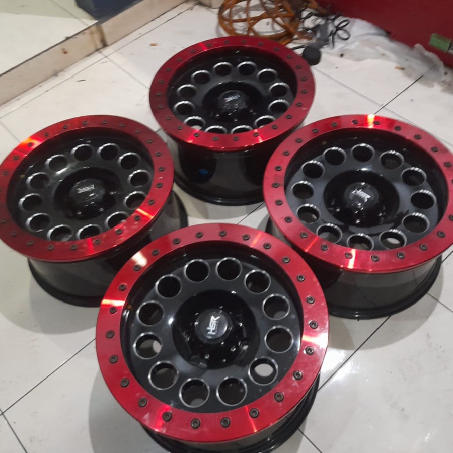 Velg Mobil Ring 18 BEADLOCK MAPOR R18X9 Lubang 6 ET-15