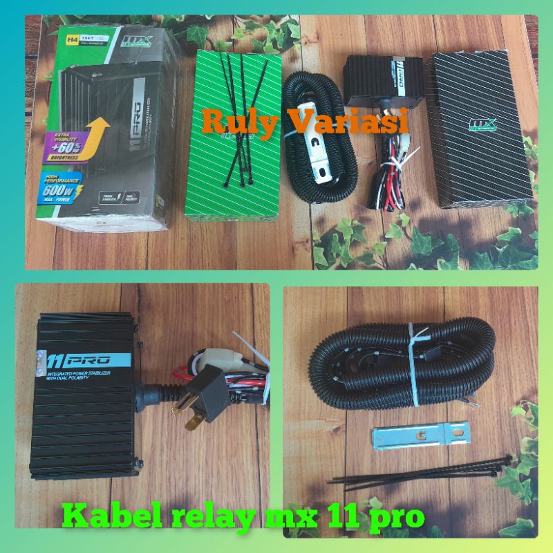 Relay Kabel Lampu H4 Mobil Relay Mx 11 pro Kabel Set