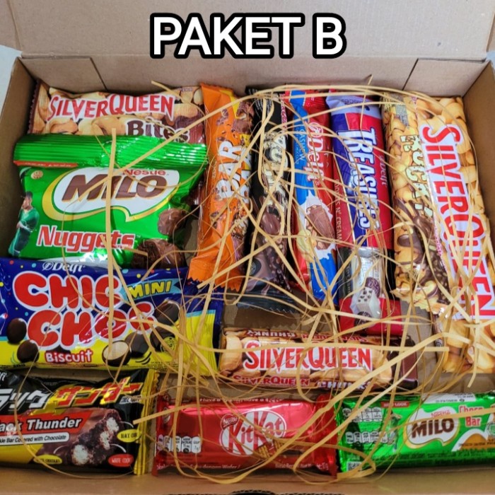 

✨READY✨ -HAMPERS COKLAT SILVERQUEEN KADO ULANG TAHUN VALENTINE GIFT PACK - PAKET B- 1.1.23