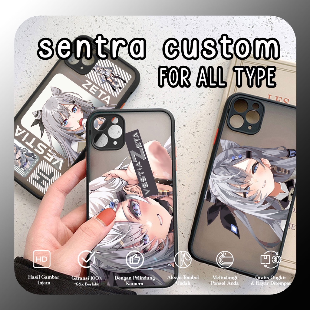 Case Choice Motif Anime Hololive Vestia Zeta Redmi NOTE 10 5G NOTE 10 PRO NOTE 11 PRO S2 POCO M3 POC
