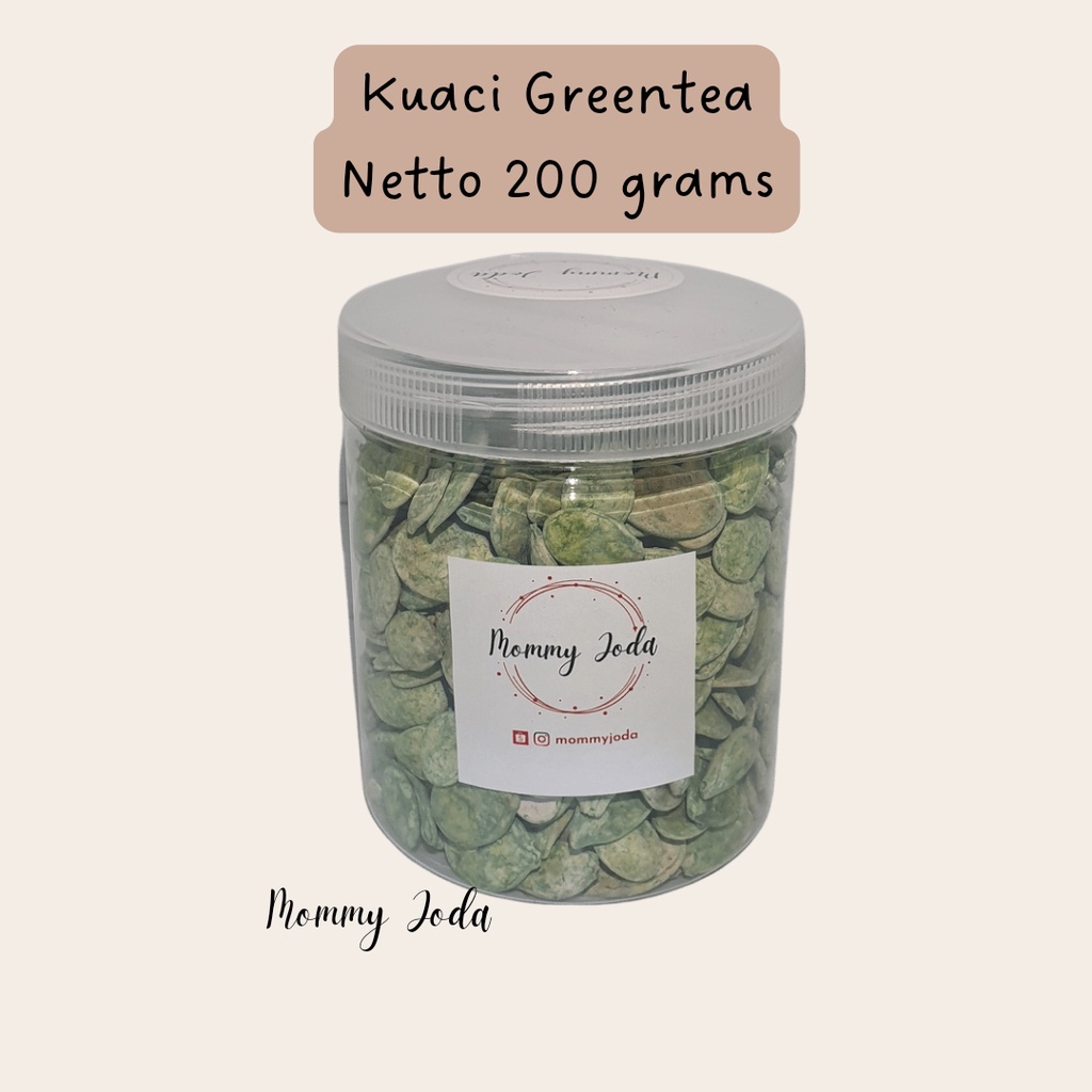 

kuaci greentea mommyjoda snack cemilan