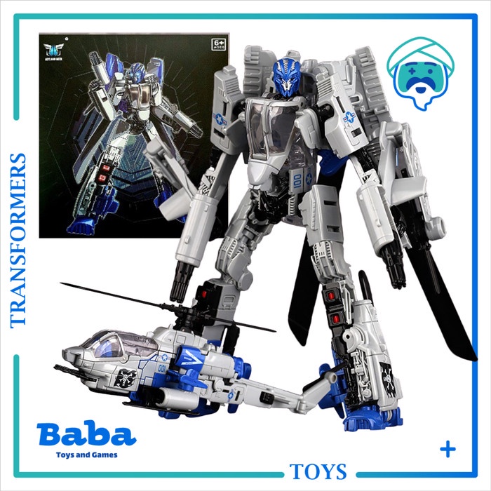 Mainan Robot Transformers Deformation Toy Aoyi Mech Dropkick Hurricane