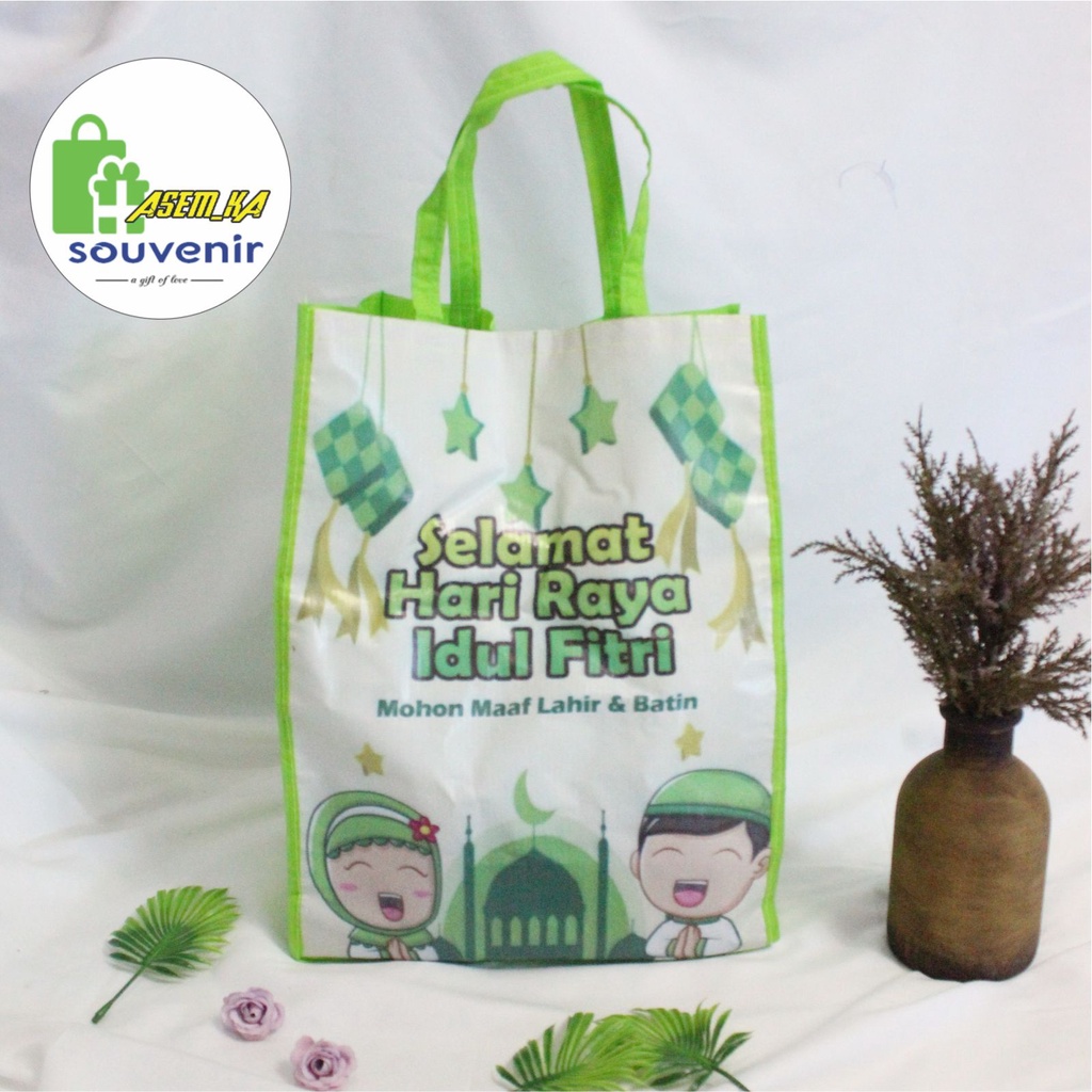 

GOODIEBAG IDUL FITRI TEBAL /TAS IDUL FITRI Uk 40x16x30 - SIAP KIRIM