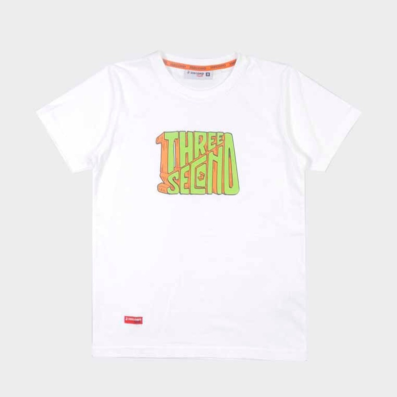 3Second  Kids Original Kaos Grapis Logo Lengan Pendek 100% Cotton Combed 30sUnisex  Tshirt Graphic K