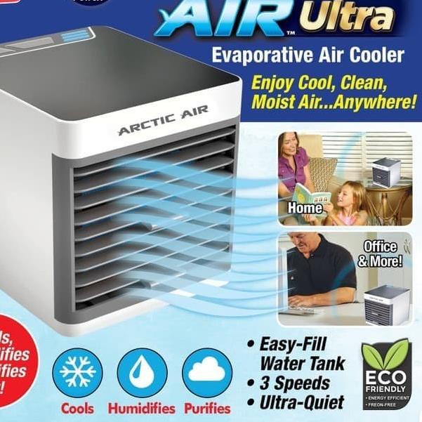 ☊ Ac Mini ARCTIC AIR COOLER FAN Portable USB - Kipas Angin AC Arctic Air - SYS ❊